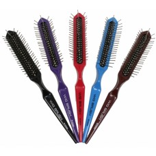 3 Row Metal Bristle Wig Brush-1111